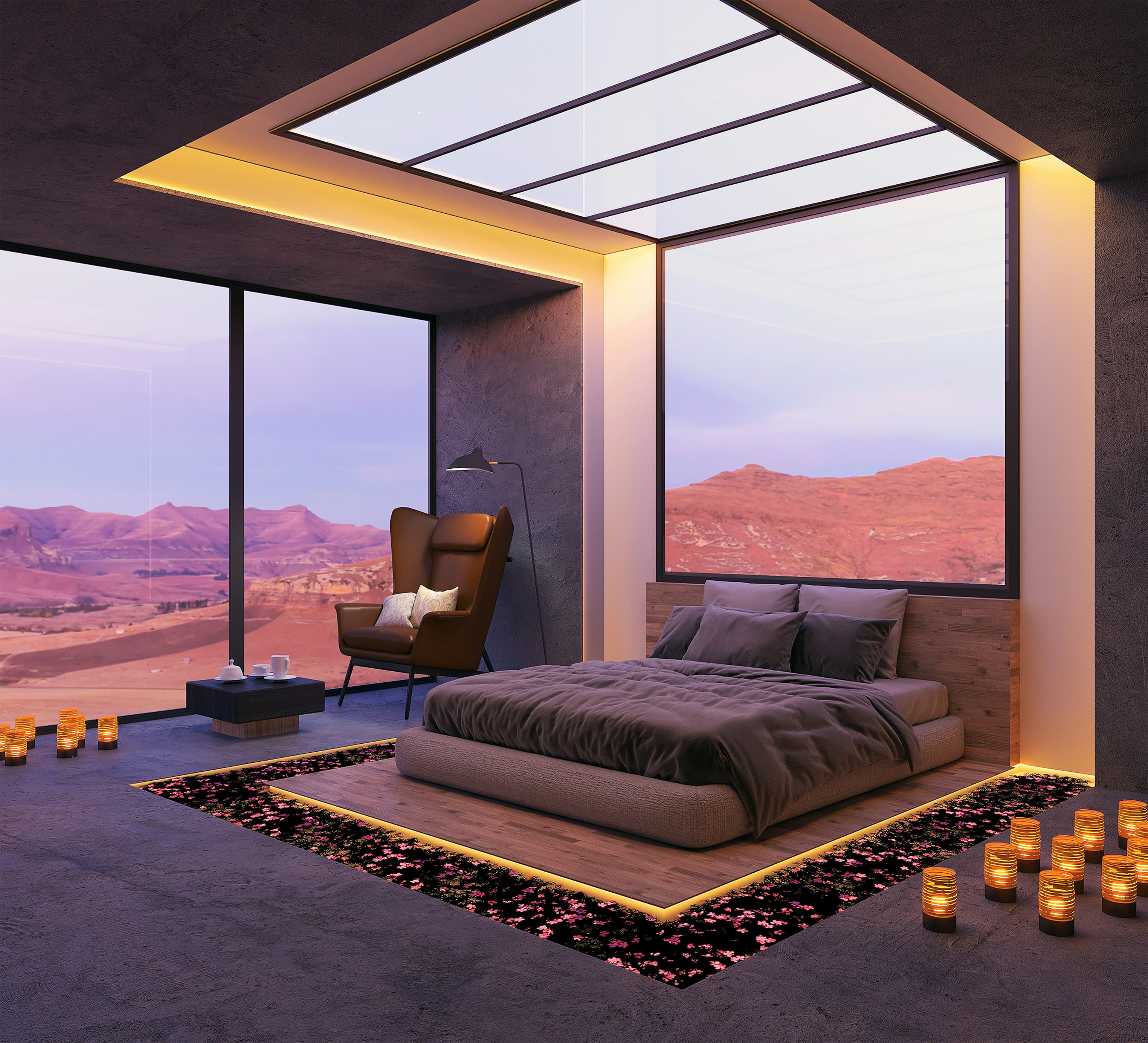 Spaces crafted for calm and refined living.